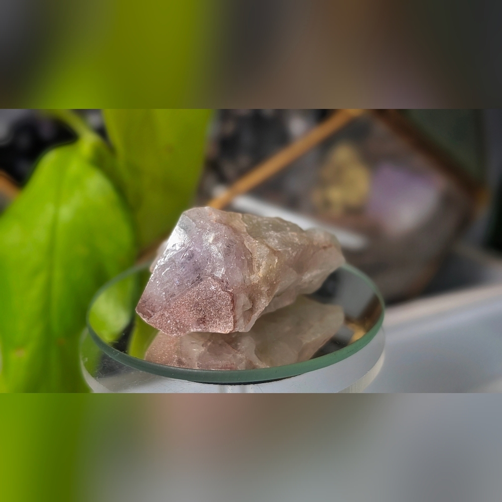 Super 7 Druzy Crystal Cluster Wand
